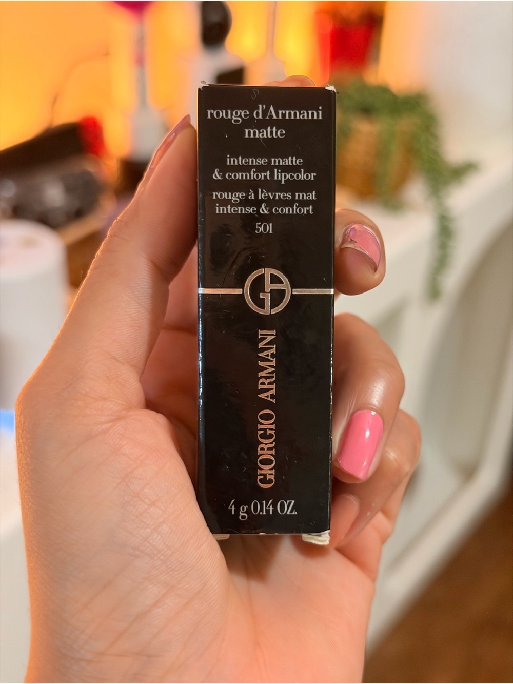 Giorgio Armani Rouge d'Armani Matte Lipstick 501 Milano